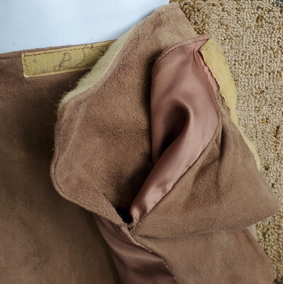 Maglia Fine Leathers suede lined skirt sz 8 - Picture 5 of 8